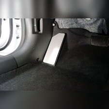 Накладка площадки левой ноги (лист алюминий 4мм) Hyundai Sonata 2020 - нв