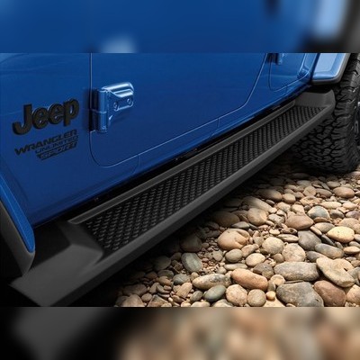 Комплект порогов Jeep Wrangler JL 2018-2020 (копия оригинала - OEM Style)