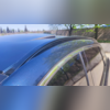 Рейлинги черные Mazda CX-9 2016 - 2020 интегрированные, штатные (OEM)