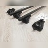 Прямоугольные поперечины на рейлинги Hyundai Tucson 2004-2010 Кроссовер "Титан" с секреткой