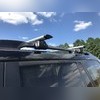 Аэродинамические поперечины на рейлинги Nissan Sunny 1990-2000 Универсал "Титан Крыло" с секреткой