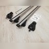 Аэродинамические поперечины на рейлинги Toyota RAV 4 2000-2006 Кроссовер "Титан Аэро" с секреткой