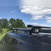 Аэродинамические поперечины на рейлинги Toyota RAV 4 2000-2006 Кроссовер "Титан Крыло" с секреткой