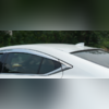 Дефлекторы окон Lexus ES 2018-нв, комплект из 4-х частей (хромированные)