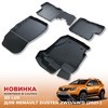 Ковры салона Renault Duster 2021-нв "3D Lux", аналог WeatherTech(США)