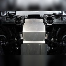 Защита радиатора (алюминий) 4мм Toyota Land Cruiser 300 2021-нв