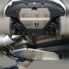 Защиты комплект для картера, кпп, бака (алюминий) 4мм Hyundai Tucson 2020-нв