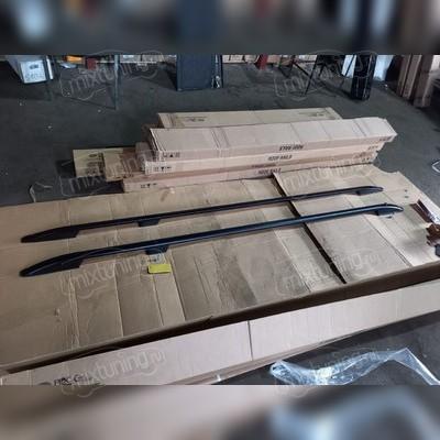 Рейлинги Opel Vivaro 2001-2014 "длинная база" чёрные