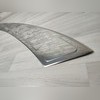 Накладка на задний бампер с загибом (нержавеющая сталь) Citroen SpaceTourer 2017-нв "Long"