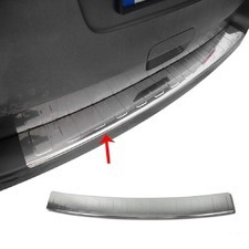 Накладка на задний бампер Peugeot Traveller 2017 - нв (нержавеющая сталь)