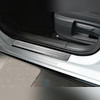 Накладки на пороги (лист шлифованный) Toyota Corolla 2013-нв