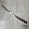 Накладка на задний бампер, "трапеция" (лист шлифованный, две части) Kia Ceed 2012-2018