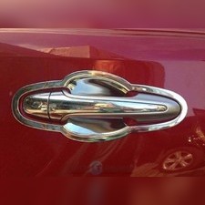 Накладки под внешние ручки дверей, хром OEM-Tuning Toyota RAV4 (CA40) 2013-2019