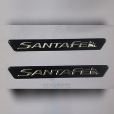 Шильдик Hyundai Santa Fe 2012-2015 к порогам (1 штука) OEM