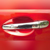 Накладки на дверные ручки (нержавеющая сталь) (смарт-ключ) Mazda CX-5 2012-нв
