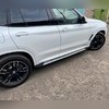 Пороги, подножки, ступени (копия оригинала - OEM Style) BMW X3 (G01) 2018-2024