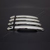 Накладки на дверные ручки (нержавеющая сталь) (4 двери, 2 отверстия) Volkswagen Crafter 2017-нв