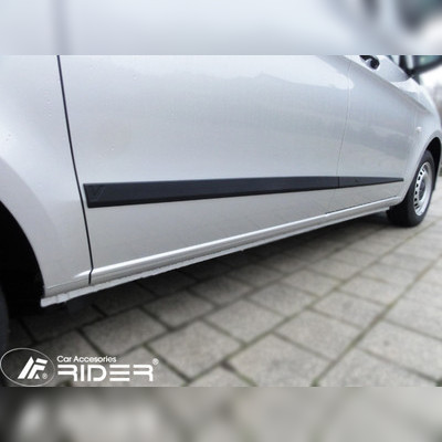 Молдинги на двери Mercedes-Benz Viano 2014-нв (Rider)