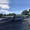 Аэродинамические поперечины на рейлинги Volkswagen Т5/Т6 "Титан Аэро" с секреткой