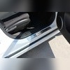 Накладки на пороги Chevrolet Cruze (седан) 2009-2016 (нержавеющая сталь)