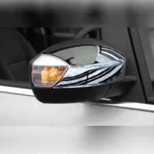 Накладки на зеркала (нержавеющая сталь) Ford Kuga 2008-2013