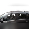 Нижние молдинги стекол (нержавеющая сталь) Lada Largus 2012-нв