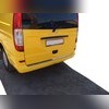 Накладка на кромку крышки багажника Mercedes-Benz Vito W639 2003-2014 (нержавеющая сталь)