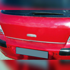 Накладка на кромку крышки багажника (нержавеющая сталь) Peugeot 307