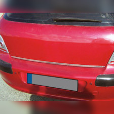 Накладка на кромку крышки багажника (нержавеющая сталь) Peugeot 308 2007-2013