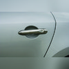 Накладки на дверные ручки (нержавеющая сталь) (без сенсора) Renault Scenic 2009-2016