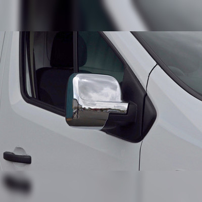 Накладки на зеркала (ABS-хром) Renault Trafic 2015-нв