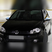 Накладки на зеркала (нержавеющая сталь) Volkswagen Golf 6 2008-2012