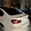 Спойлер крышки багажника BMW 3-Series F30 2012-2019 (чёрный)