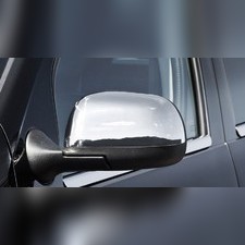Накладки на зеркала (нержавеющая сталь) (седан) Renault Dokker 2013-2021