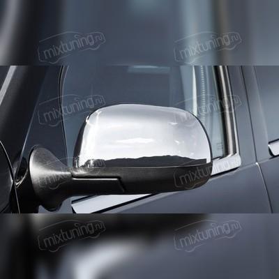 Накладки на зеркала (нержавеющая сталь) (седан) Renault Dokker 2013-2021