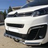 Защита переднего бампера (G) Peugeot Traveller 2017-нв