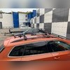 Багажник аэродинамический на рейлинги с замком "Air 1 Black" Volkswagen Taos 2021-нв