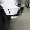 Защита заднего бампера "уголки" 60 мм Chevrolet Niva 2009-2020