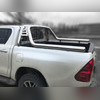 Защитная дуга кузова 76 мм Toyota Hilux 2020-нв