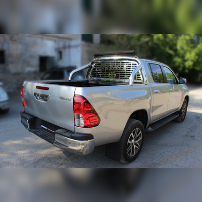 Защитная дуга кузова 76 мм Toyota Hilux 2015-2020