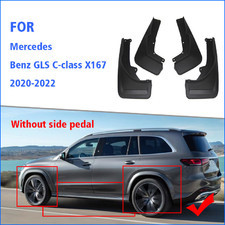 Брызговики Mercedes GLS W167 2020-нв для автомобилей без порогов (OEM)