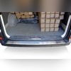 Накладка на задний бампер (нержавеющая сталь) Volkswagen Crafter 2017-нв (матированная)