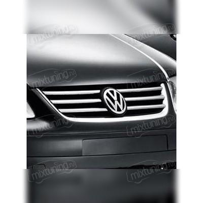 Накладка на решетку радиатора Volkswagen Touran 2003-2006 (Распродпжа есть небольшие потертости)