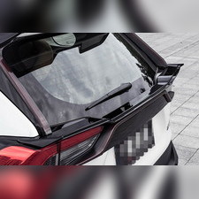 Спойлер под стекло Modelista Toyota Rav 4 XA50 2019-нв (черный перламутр)