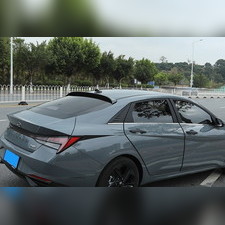 Спойлер заднего стекла Hyundai Elantra CN7 2020-нв (чёрный)