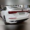 Спойлер крышки багажника Kia Cerato IV 2018-нв (чёрный перламутр)
