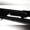 Сплиттер (спойлер) переднего бампера с клыками Kia K5 2020-нв (4 части) "черный глянец"