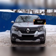 Дефлектор капота Renault Logan 2018-нв