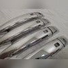 Накладки на дверные ручки (хромированный пластик) Audi Q5 2009-нв