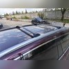 Багажник, поперечины на штатные рейлинги Honda Pilot 2016-2022 (OEM) Черные